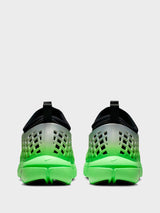 Nike - Nike Rejuven8 Run SP in Metallic Silver, Black and Voltage Green