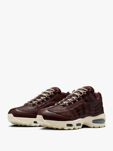 Nike - Air Max 95 Big Bubble Leather in Baroque Brown and Coconut Milk