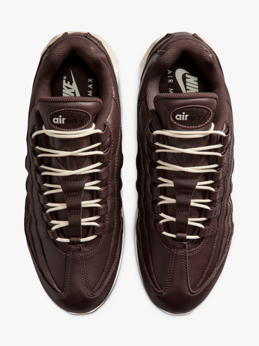 Nike - Air Max 95 Big Bubble Leather in Baroque Brown and Coconut Milk