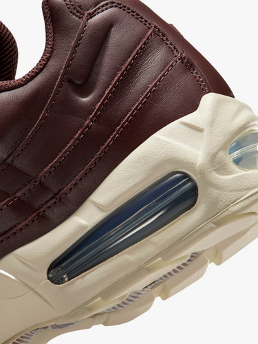 Nike - Air Max 95 Big Bubble Leather in Baroque Brown and Coconut Milk