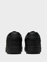 Nike - Force 1 Low Retro PRM Sneakers in Black, Black and White