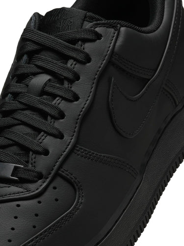 Nike - Force 1 Low Retro PRM Sneakers in Black, Black and White