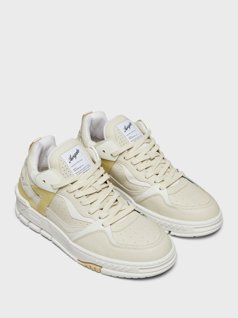 Astro Sneakers in Beige and White
