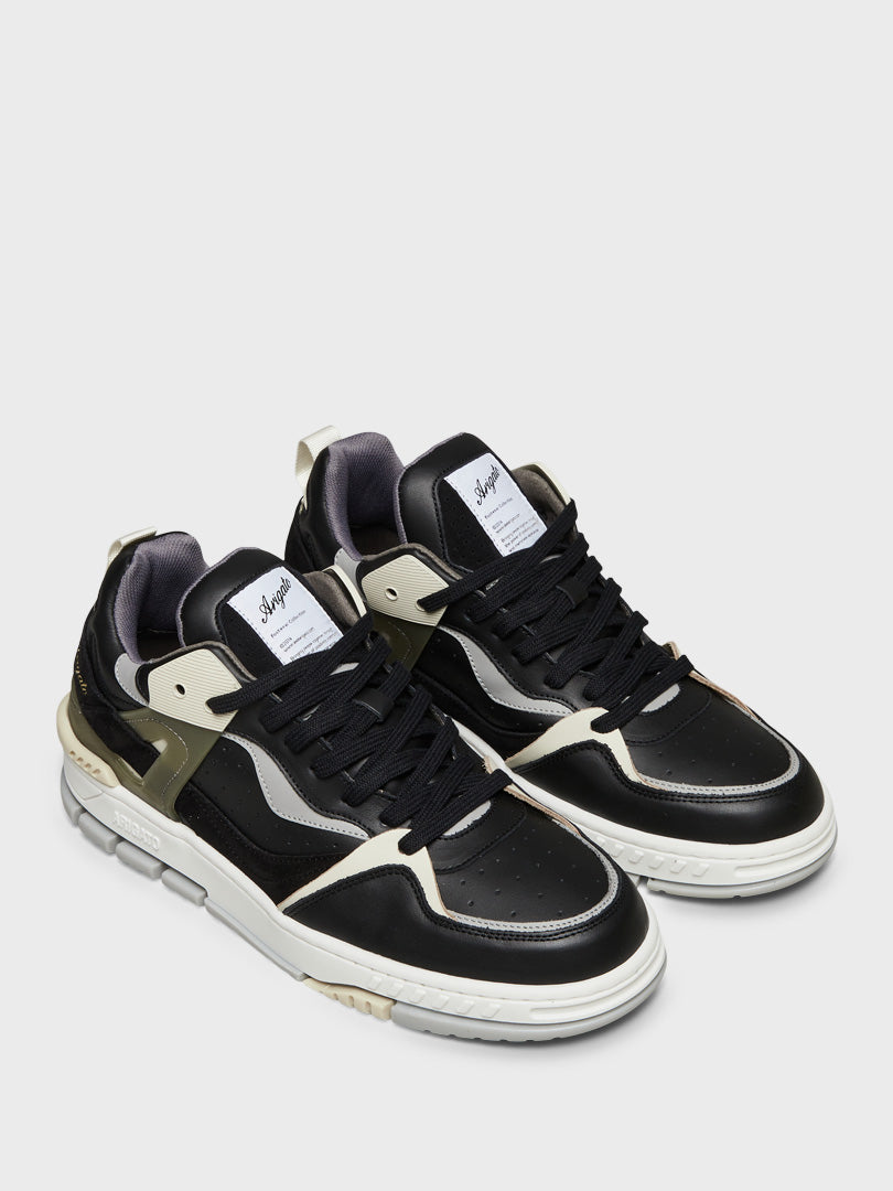 Astro Sneakers in Black and Beige