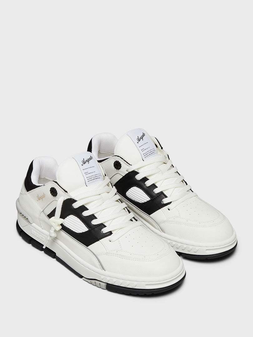 Area Lo Sneakers in White and Black