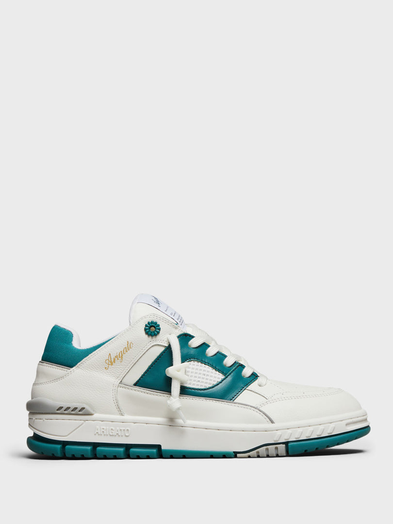 Axel Arigato - Area Lo Sneakers in White and Jade
