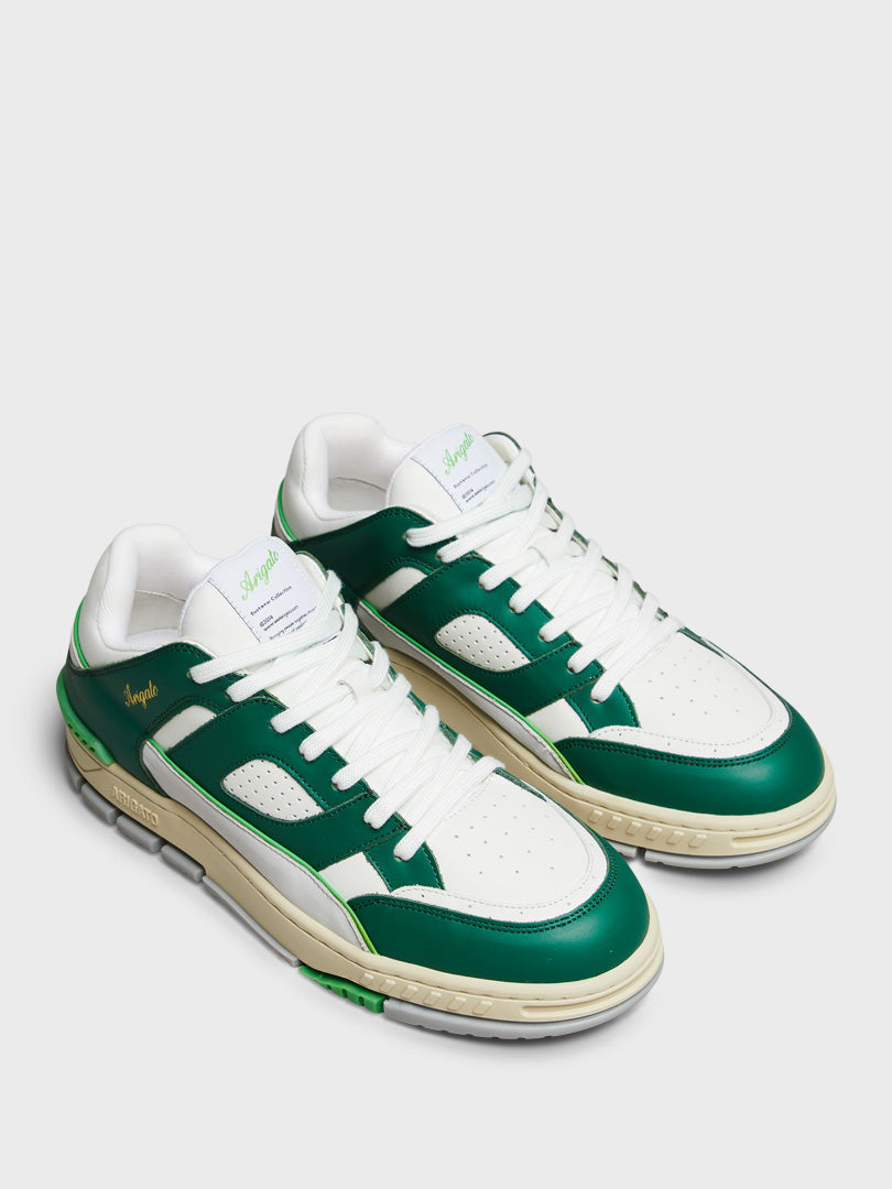 Area Lo Sneakers in Green and White