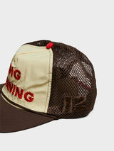 Alex Zono - I Dig Running Trucker Cap in Brown