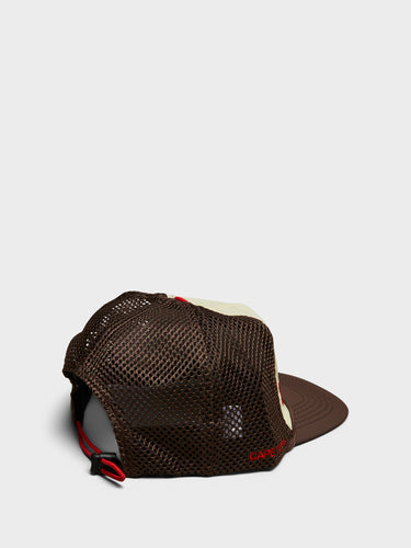 Alex Zono - I Dig Running Trucker Cap in Brown