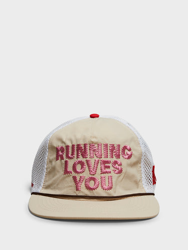 Alex Zono - Running Loves You Trucker Cap in Pink