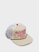 Alex Zono - Running Loves You Trucker Cap in Pink