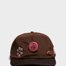 Alex Zono - Running is my Best Friend Trucker Cap in Brown