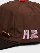 Alex Zono - Running is my Best Friend Trucker Cap in Brown