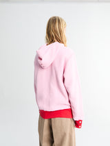 Alex Zono - Waffle Hoodie in Pink