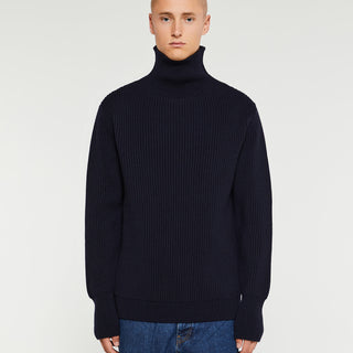 Andersen-Andersen - Navy Turtleneck in Navy