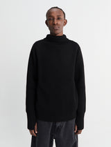 Andersen-Andersen - Navy Turtleneck in Black
