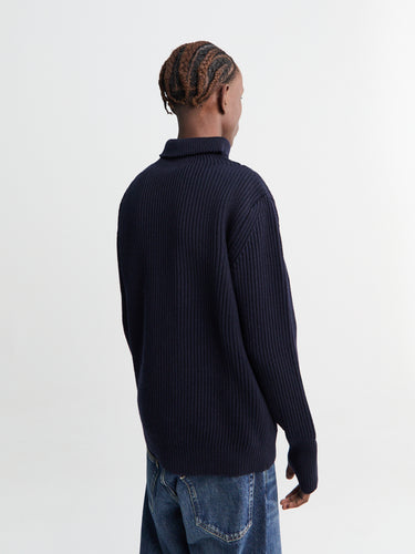 Andersen-Andersen - Navy Turtleneck in Navy
