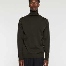 Andersen-Andersen - Marine Turtleneck in Hunting Green