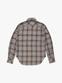 Acne Studios - Flannel Check Button-up Shirt in Multi Grey