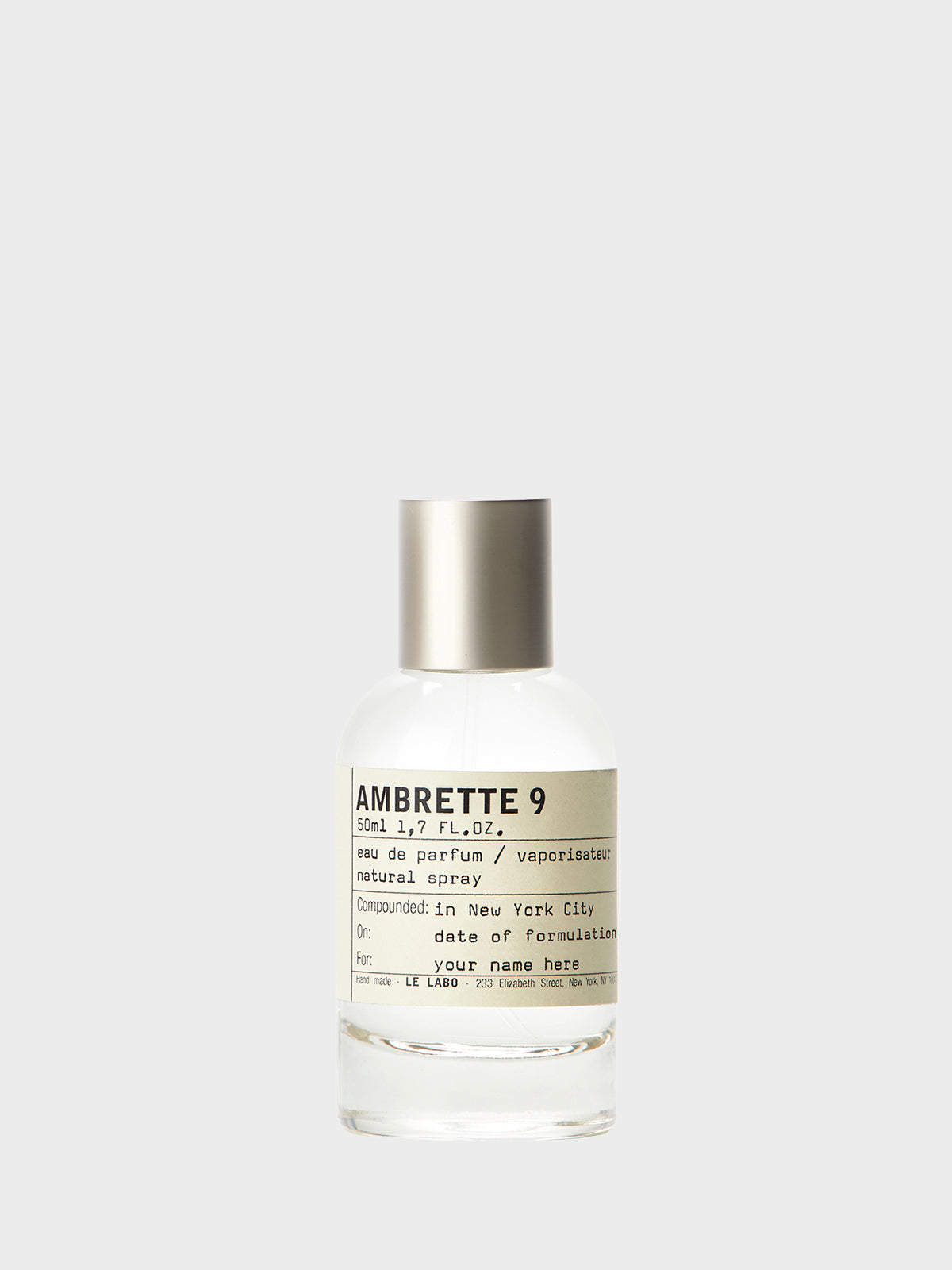 Ambrette 9 Notes Le Labo - Ambrette 9 Eau de Parfum (50 ml) – Stoy