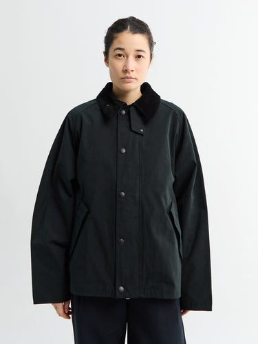 Barbour - Oversized Transporter Casual Jacket in Black