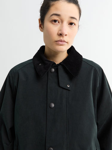 Barbour - Oversized Transporter Casual Jacket in Black