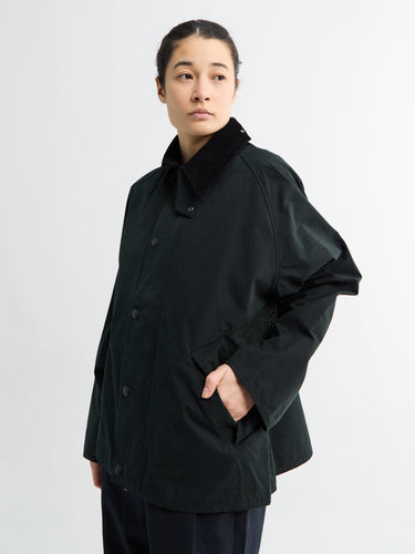 Barbour - Oversized Transporter Casual Jacket in Black