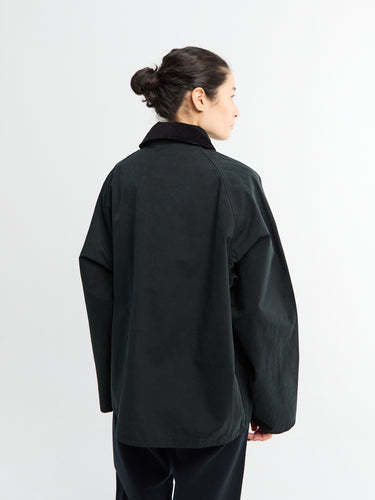 Barbour - Oversized Transporter Casual Jacket in Black