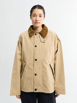 Barbour - Oversized Transporter Casual Jacket in Stone