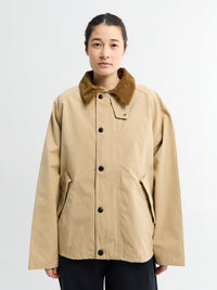 Barbour - Oversized Transporter Casual Jacket in Stone