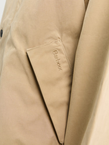 Barbour - Oversized Transporter Casual Jacket in Stone