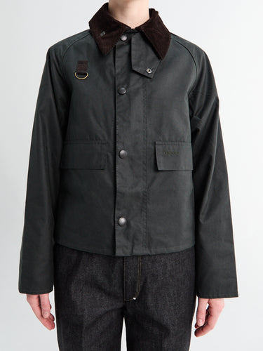 Barbour - Spey Wax Jacket in Sage