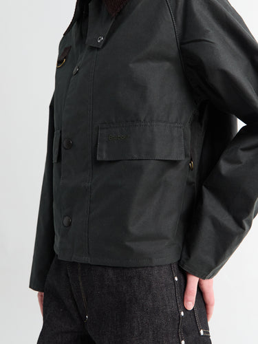 Barbour - Spey Wax Jacket in Sage