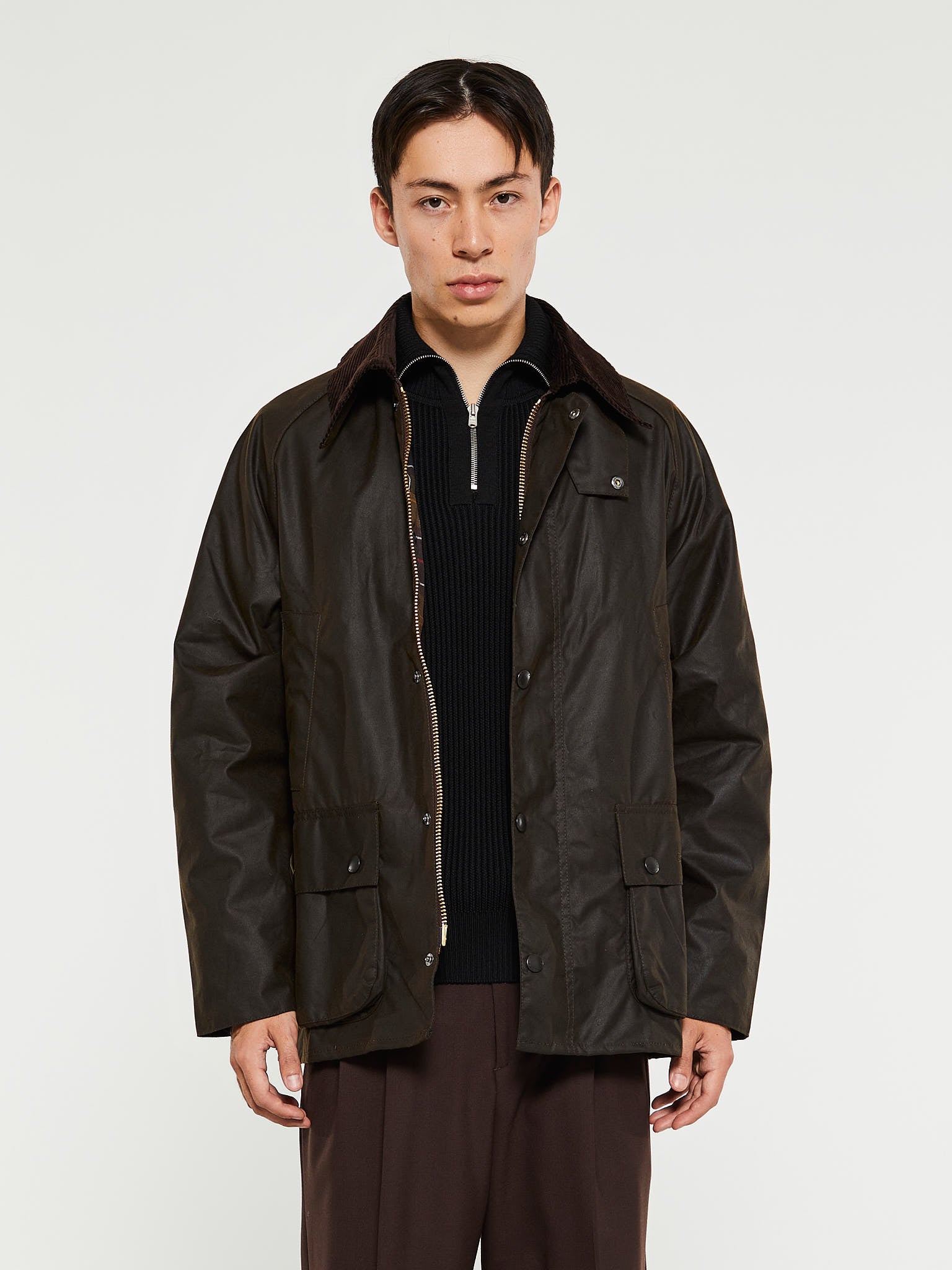 Barbour - Classic Bedale Wax Jacket in Olive