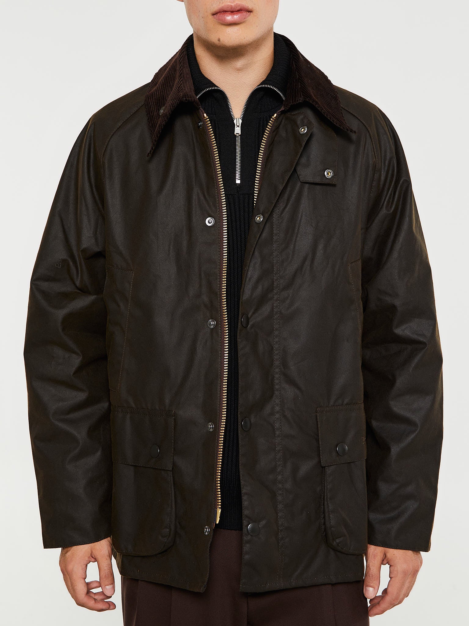 Barbour - Classic Bedale Wax Jacket in Olive