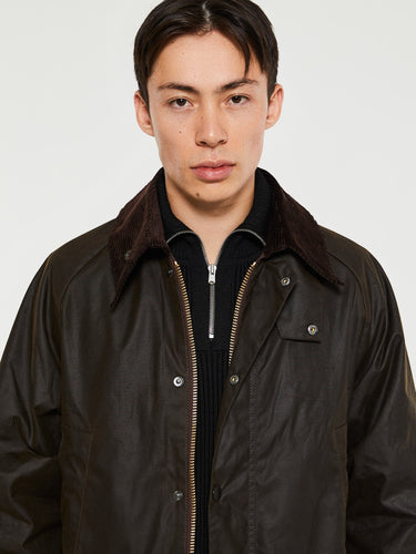 Barbour - Classic Bedale Wax Jacket in Olive