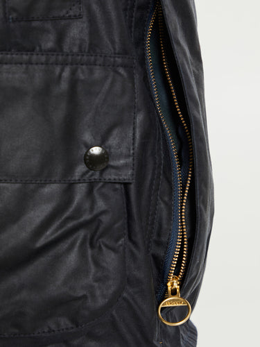 Barbour - Beaufort Wax Jacket in Navy