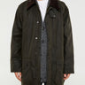 Barbour - Border Wax Jacket in Olive