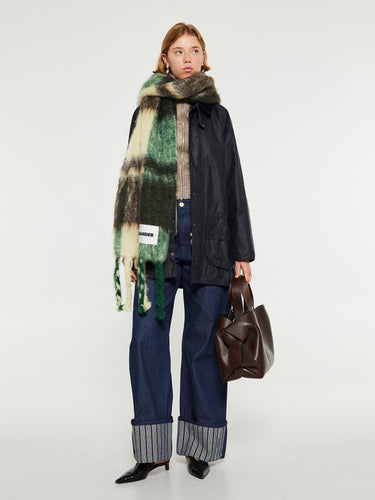 Barbour - Beaufort Wax Jacket in Navy