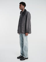 Barbour - Barbour OS Bedale Wax Jacket in Grey