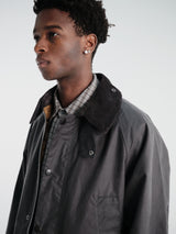 Barbour - Barbour OS Bedale Wax Jacket in Grey