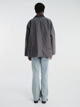Barbour - Barbour OS Bedale Wax Jacket in Grey