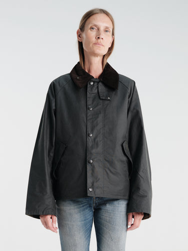 Barbour - Modified Transport Waxed Jacket in Sage