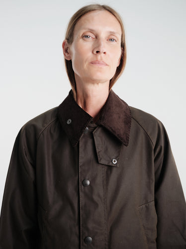 Barbour - Classic Bedale Wax Jacket in Olive