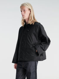 Barbour - Modified Transport Waxed Jacket in Black