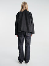 Barbour - Modified Transport Waxed Jacket in Black