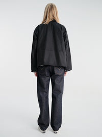 Barbour - Modified Transport Waxed Jacket in Black
