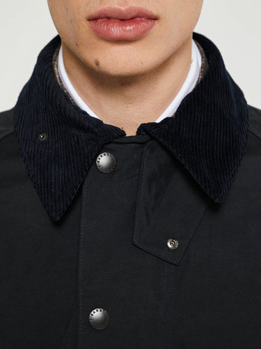 Barbour - Oversized Transporter Casual Jacket in Classic Navy