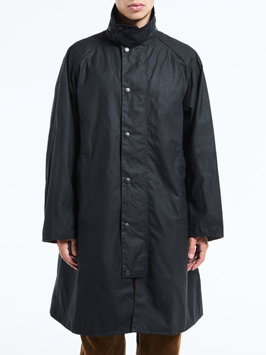 Barbour - Mod Exmoor Wax Jacket in Black