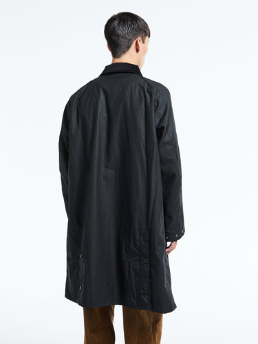 Barbour - Mod Exmoor Wax Jacket in Black